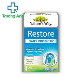 Nature's Way Restore Daily Probiotic - Hỗ trợ tiêu hóa, tăng cường miễn dịch