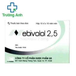 Nebivolol 2,5 FT Pharma - Thuốc điều trị tăng huyết áp hiệu quả