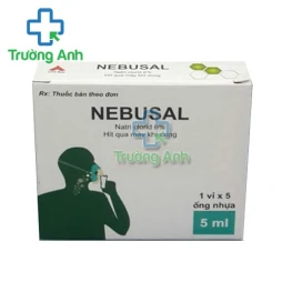 Nebusal 6% CPC1HN - Giúp loại bỏ nghẹt mũi, sổ mũi, viêm mũi
