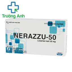 Nerazzu 50 - Thuốc điều trị tăng huyêt áp hiệu quả của Davipharm