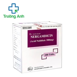 Nergamdicin 500mg - Thuốc điều trị nhiễm khuẩn đường tiết niệu của Khapharco 