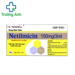 Netilmicin 150mg/3ml MD Pharco - Điều trị bệnh nhiễm khuẩn nặng