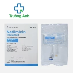Netilmicin 150 mg/50ml Amvipharm - Điều trị nhiễm khuẩn nặng