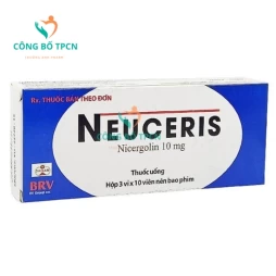 Neuceris - Thuốc điều trị rối loạn tuần hoàn não, cải thiện trí nhớ