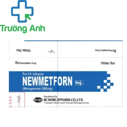 Newmetforn Inj. 0,5g BCWorld - Thuốc điều trị nhiễm khuẩn hiệu quả