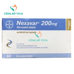 Nexavar 200mg Bayer - Thuốc điều trị ung thư hiệu quả