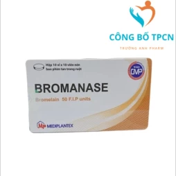 Bromanase - Thuốc điều trị phù nề