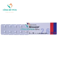 Nitromint 2.6mg (viên) Egis