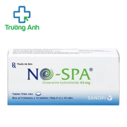 No-spa 40mg Sanofi (viên) - Thuốc điều trị co thắt cơ trơn hiệu quả