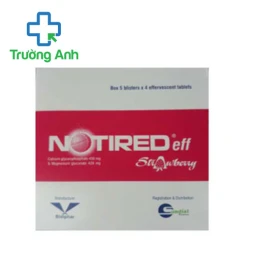 Notired Eff Strawberry Bidiphar - Thuốc điều trị suy nhược hiệu quả