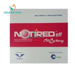 Notired Eff Strawberry Bidiphar - Thuốc điều trị suy nhược hiệu quả