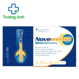 Novewel 80 Hataphar - Thuốc chống co thắt cơ trơn hiệu quả