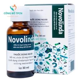 Novolinda CPC1 HN - Dung dịch dùng ngoài điều trị mụn trứng cá