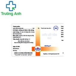 Nước cất tiêm 5ml MD Pharco - Dung môi pha tiêm hiệu quả