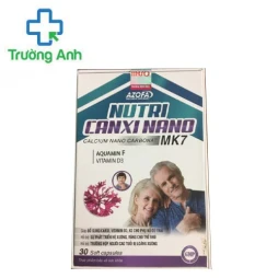 Nutri Canxi Nano MK7 - Hỗ trợ sự phát triển hệ xương