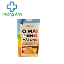 Ô mai gừng mật ong Olympia - Giúp giảm ho, làm ấm đường hô hấp hiệu quả