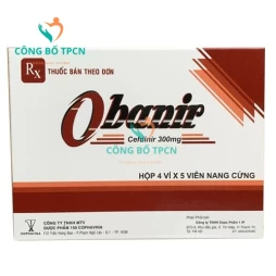 Obanir 300mg Armephaco - Thuốc điều trị nhiễm khuẩn hiệu quả