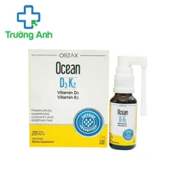 Ocean D3K2 - Giúp bổ sung Vitamin D3 và Vitamin K2 cho cơ thể