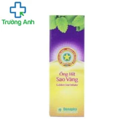 Ống hít sao vàng - Giúp thông mũi và sát trùng đường hô hấp