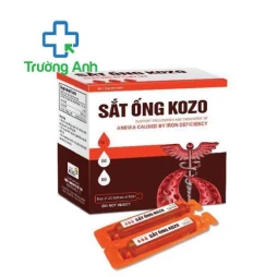 Thực phẩm bảo vệ sức khỏe Ống uống SẮT ỐNG KOZO