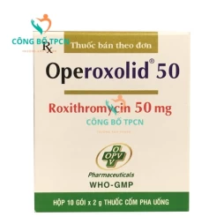 Operoxolid 50 - Thuốc điều trị bệnh nhiễm trùng hiệu quả