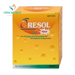 Oresol new Bidiphar 4,22g - Phòng và điều trị mất nước và điện giải hiệu quả