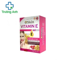 Oskin Vitamin E Đỏ - Giúp hạn chế lão hóa da, hỗ trợ làm đẹp da