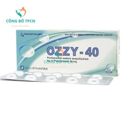 Ozzy-40 - Thuốc trị viêm loét đường tiêu hóa, trào ngược dạ dày