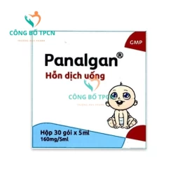 Panalgan 160mg/5ml DCL (gói 5ml) - Thuốc giảm đau hạ sốt hiệu quả