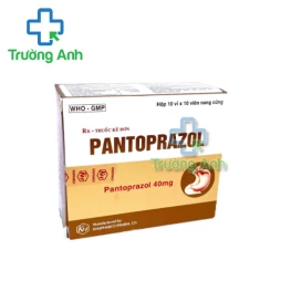 Pantoprazol 40mg Khapharco - Thuốc điều trị trào ngược dạ dày