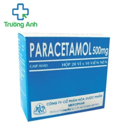 Paracetamol 500mg Mekophar - Thuốc giảm đau hạ sốt hiệu quả