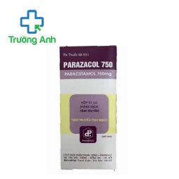Parazacol 750 Pharbaco - Thuốc giảm đau hạ sốt hiệu quả