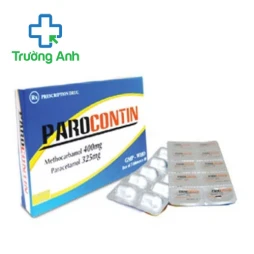Parocontin Tipharco - Thuốc điều trị co thắt cơ xương hiệu quả