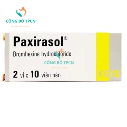 Paxirasol - Thuốc điều trị viêm phế quản và viêm tai mũi họng