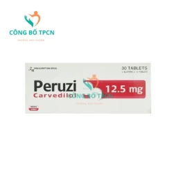 Peruzi-12,5 - Thuốc điều trị tăng huyết áp, suy tim của Davipharm