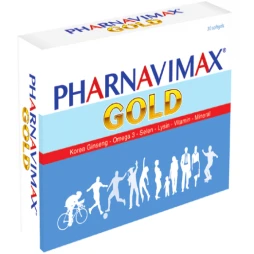 Pharnavimax Gold - Bồi bổ cơ thể, giúp tăng thể lực và trí não