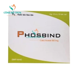 Phosbind - Thuốc giúp kiểm soát phosphat huyết hiệu quả của Armephaco