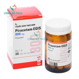 Piracetam-Egis 800mg - Thuốc điều trị triệu chứng chóng mặt hiệu quả