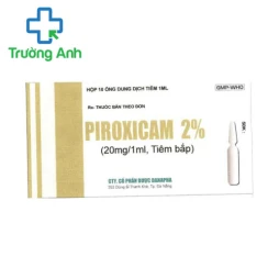 Piroxicam 2% 20mg/1ml Danapha - Điều trị viêm khớp dạng thấp
