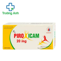 Piroxicam 20mg Domesco - Thuốc kháng viêm xương khớp hiệu quả
