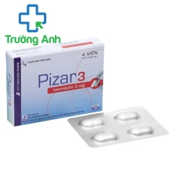 Pizar-3 - Thuốc tẩy giun, sán, ký sinh trùng hiệu quả của Davipharm