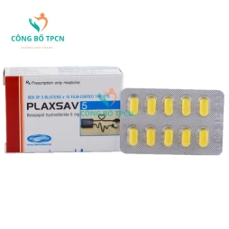 Plaxsav 5 Savipharm - Thuốc điều trị tăng huyết áp