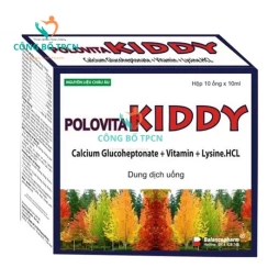 Polovita Kiddy Phương Đông Pharma - Hỗ trợ bổ sung canxi và vitamin D3