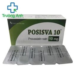 Posisva 10 - Thuốc dự phòng biến chứng tim mạch, rối loạn lipid máu