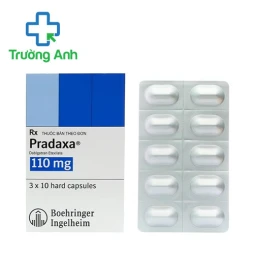 Pradaxa 110mg - Thuốc phòng ngừa tai biến thuyên tắc huyết khối của Đức