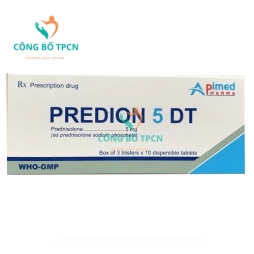 Predion 5 DT - Thuốc kháng sinh, chống viêm hiệu quả của Apimed