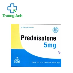 Prednisolone 5mg TV.Pharm (viên nén) - Thuốc kháng viêm, chống dị ứng hiệu quả