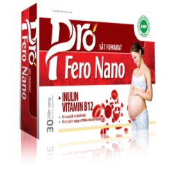 Pro Fero Nano - Bổ sung sắt và Acid folic cho quá trình tạo máu