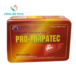 Pro-forpatec Hàn Quốc - Giúp giải độc, bảo vệ tế bào gan hiệu quả