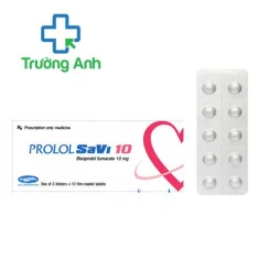 Prolol SaVi 10 - Thuốc điều trị tăng huyết áp hiệu quả